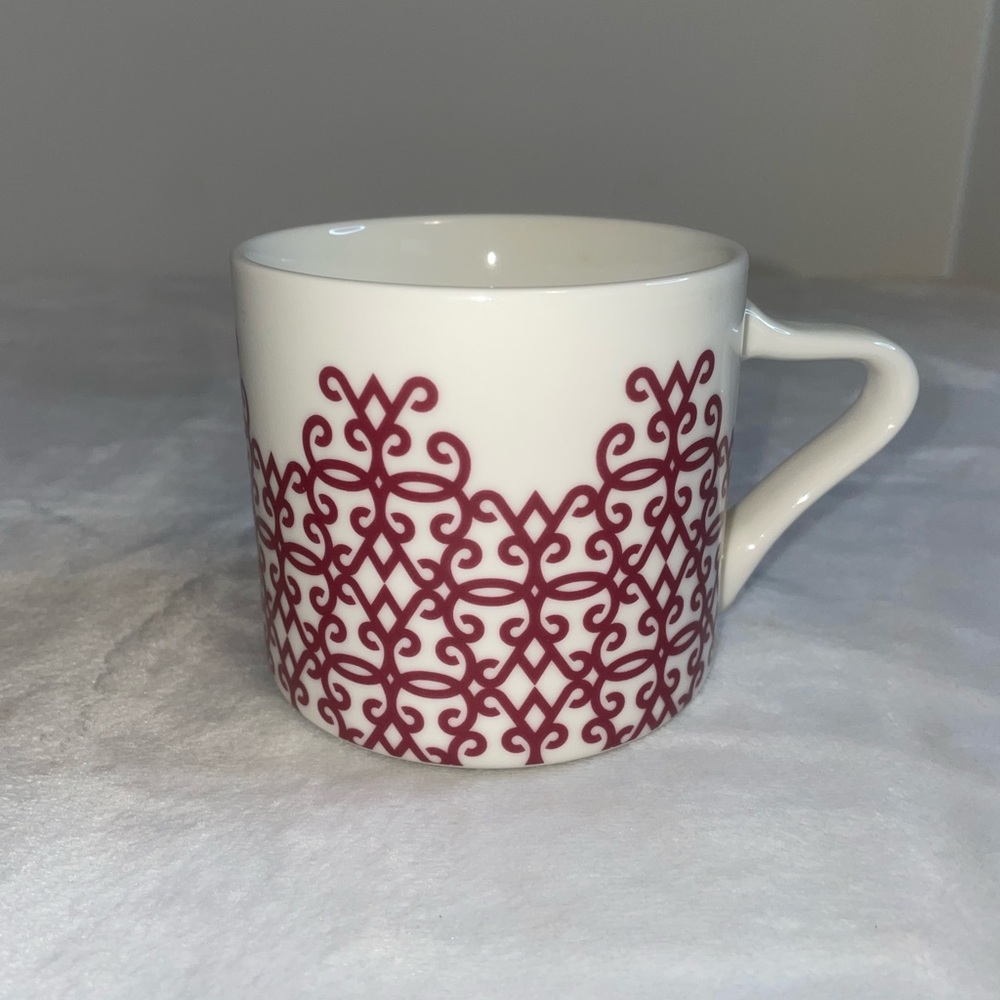 Starbucks Red Scroll 12oz Mug